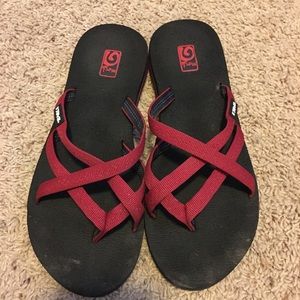 Teva flip flops
